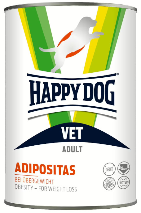 P�t�e Happy Dog VET Adipositas - 6x 400g 