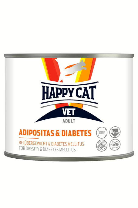 P�t�e Happy Cat VET Adipositas & Diabetes - 6x 200g