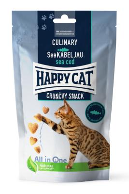 Happy Cat Crunchy Snack Cabillaud 70gr