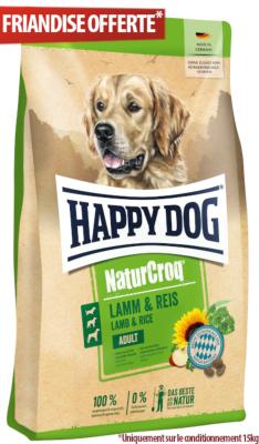 NaturCroq Riz & Agneau 15kg