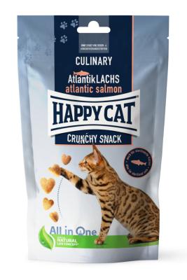 Happy Cat Crunchy Snack Saumon de l'Atlantique