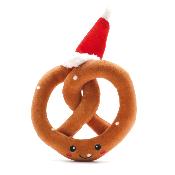 Jouet pour chien : Bretzel de Nol 25cm