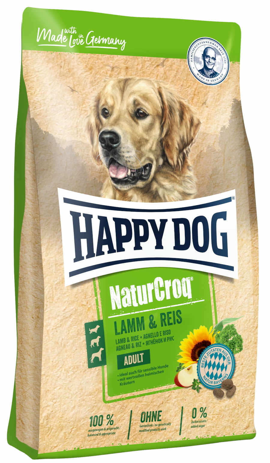 NaturCroq Riz & Agneau 15kg