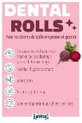 Dental Snack Rolls Betterave 148gr