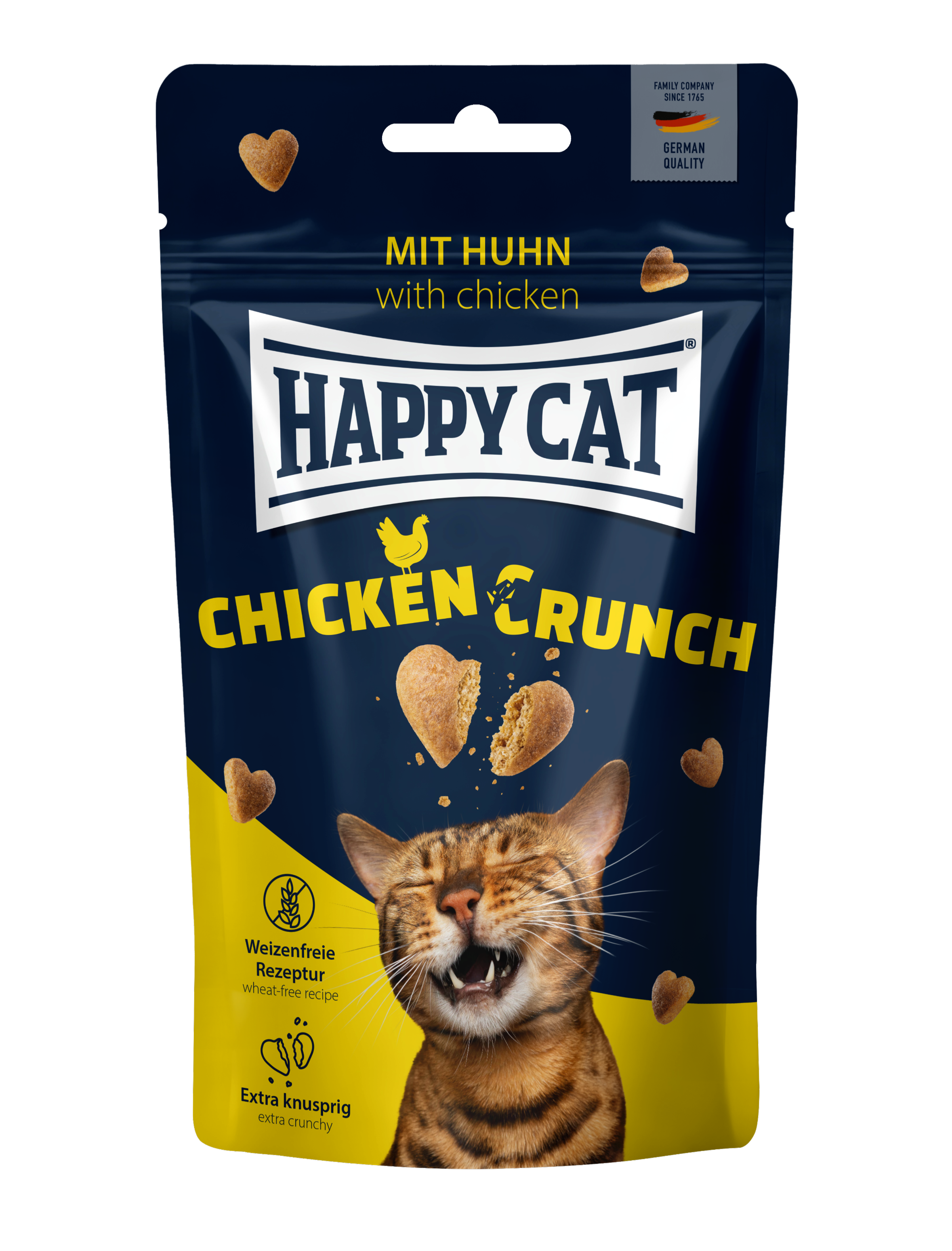 Happy Cat Crunch Snack Poulet 50g