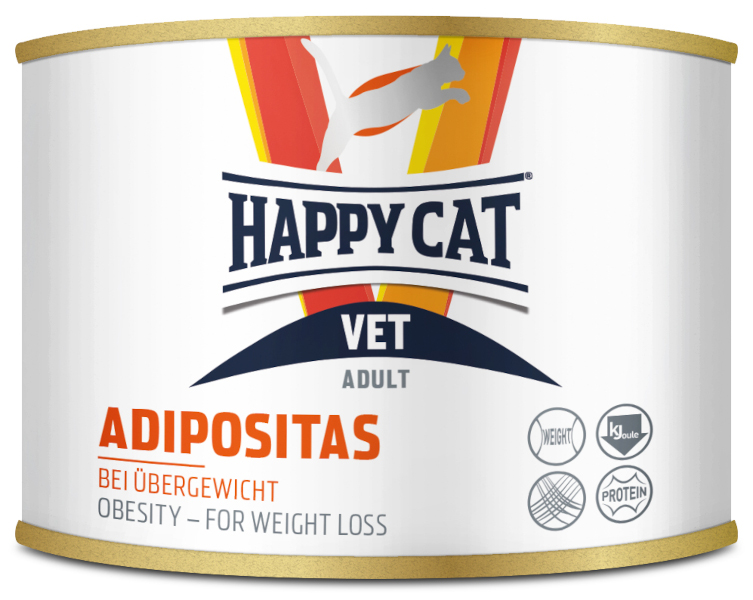 Pâtée Happy Cat VET Adipositas - 6x 200g