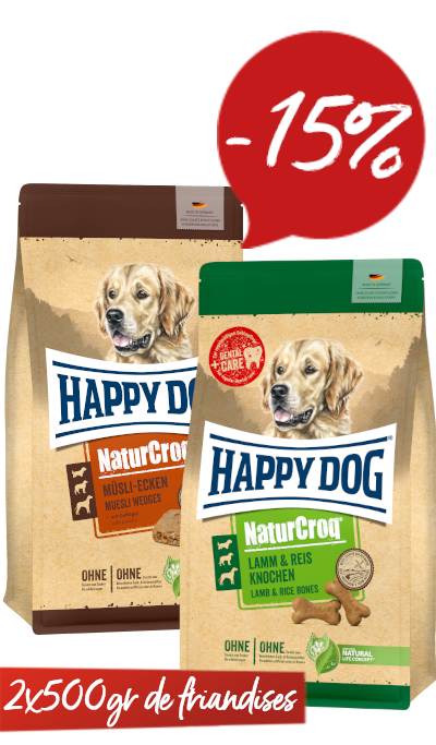 Lot 2x500gr de biscuits NaturCroq Snacks