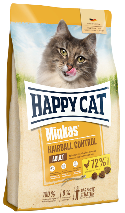 MINKAS Volaille Hairball control 10kg