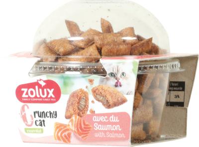 Friandise Zolux Chat - Crunchy'Cat Saumon 80g
