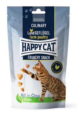 Happy Cat Crunchy Snack Volaille Fermière