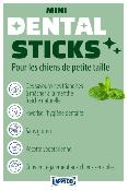 Dental Snack Sticks MINI Menthe 100gr
