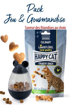 Snack Mouse Happy Cat et Friandises Crunchy