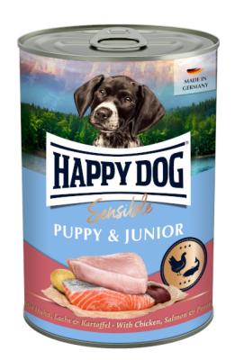 Pâtée Sensible Puppy & Junior – Volaille, Saumon & Potato